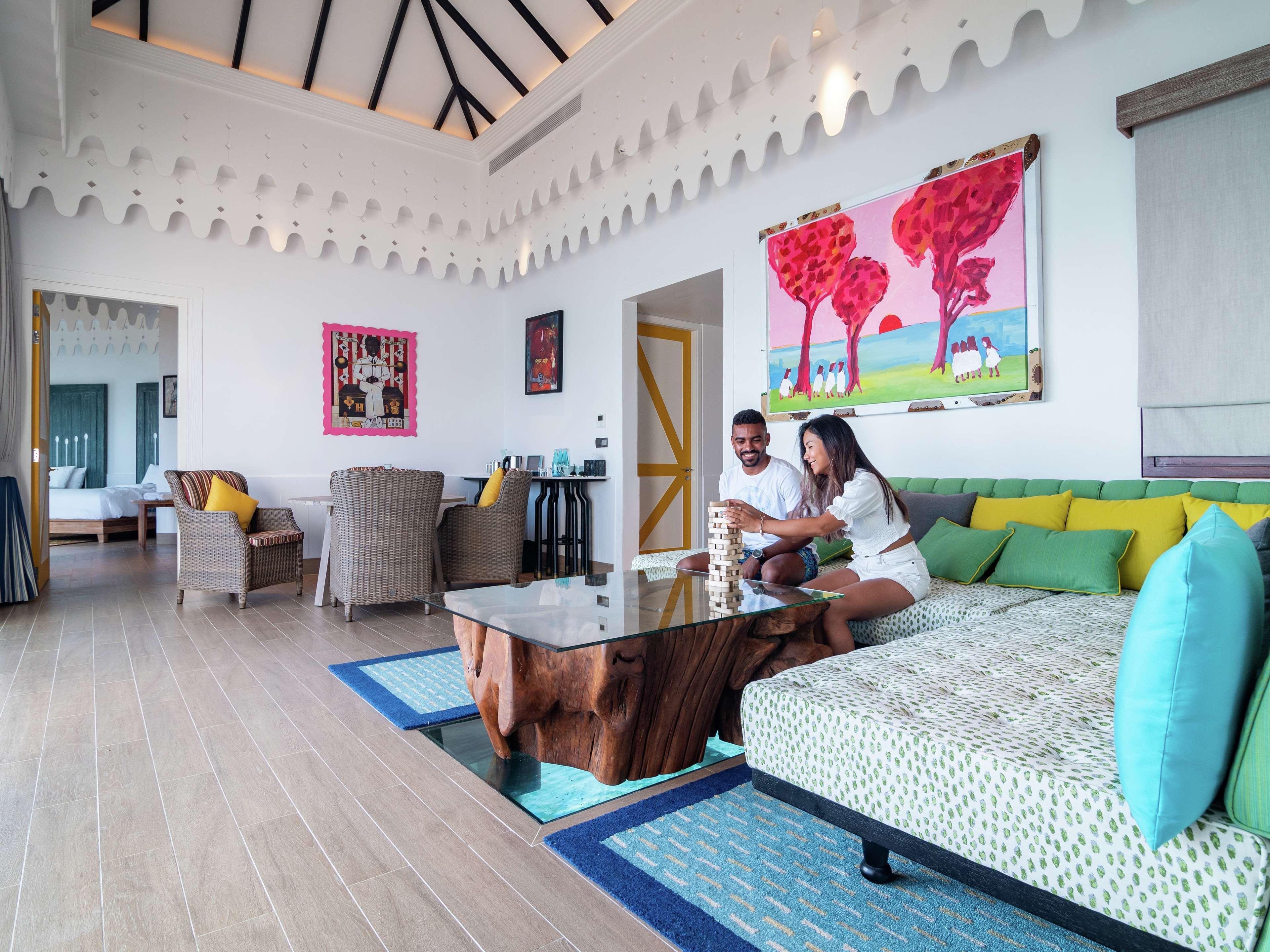 Saii Lagoon Maldives, Curio Collection By Hilton Emboodhoo Lagoon Exterior foto