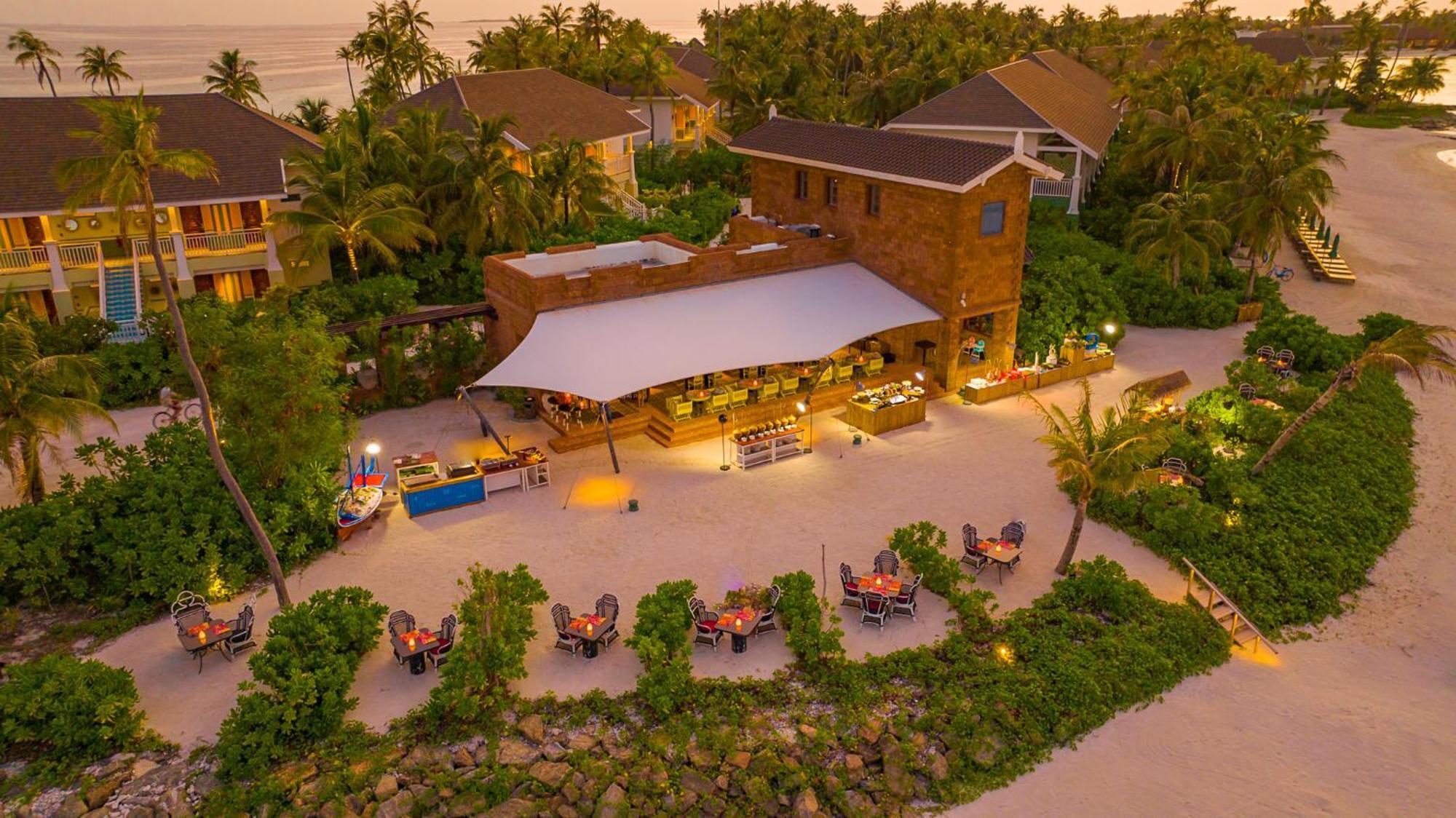 Saii Lagoon Maldives, Curio Collection By Hilton Emboodhoo Lagoon Exterior foto