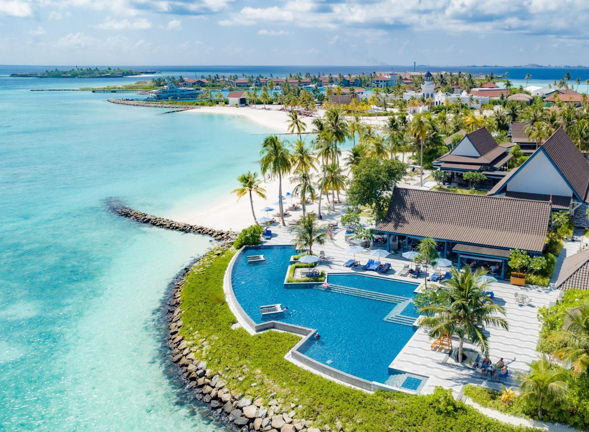Saii Lagoon Maldives, Curio Collection By Hilton Emboodhoo Lagoon Exterior foto