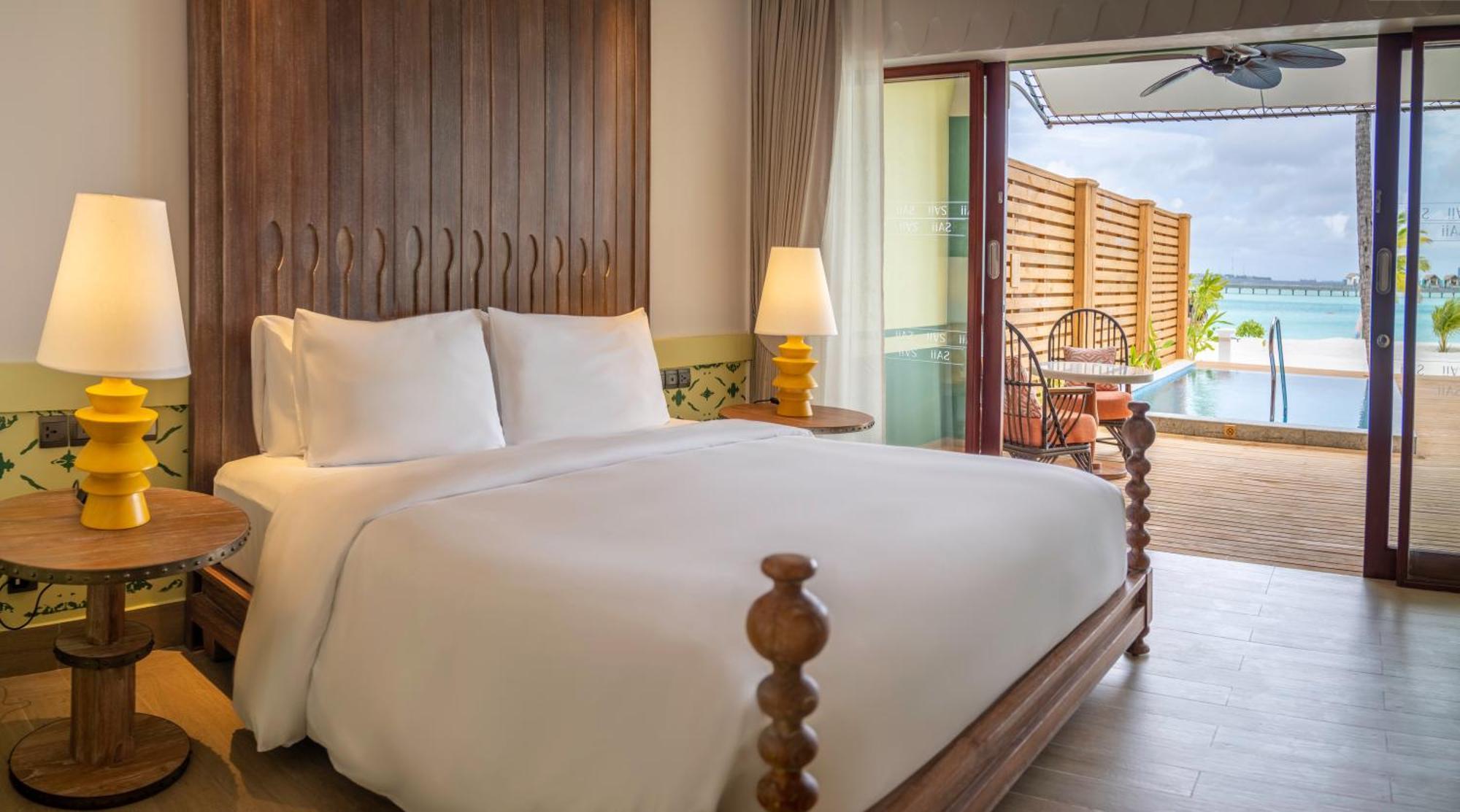 Saii Lagoon Maldives, Curio Collection By Hilton Emboodhoo Lagoon Exterior foto