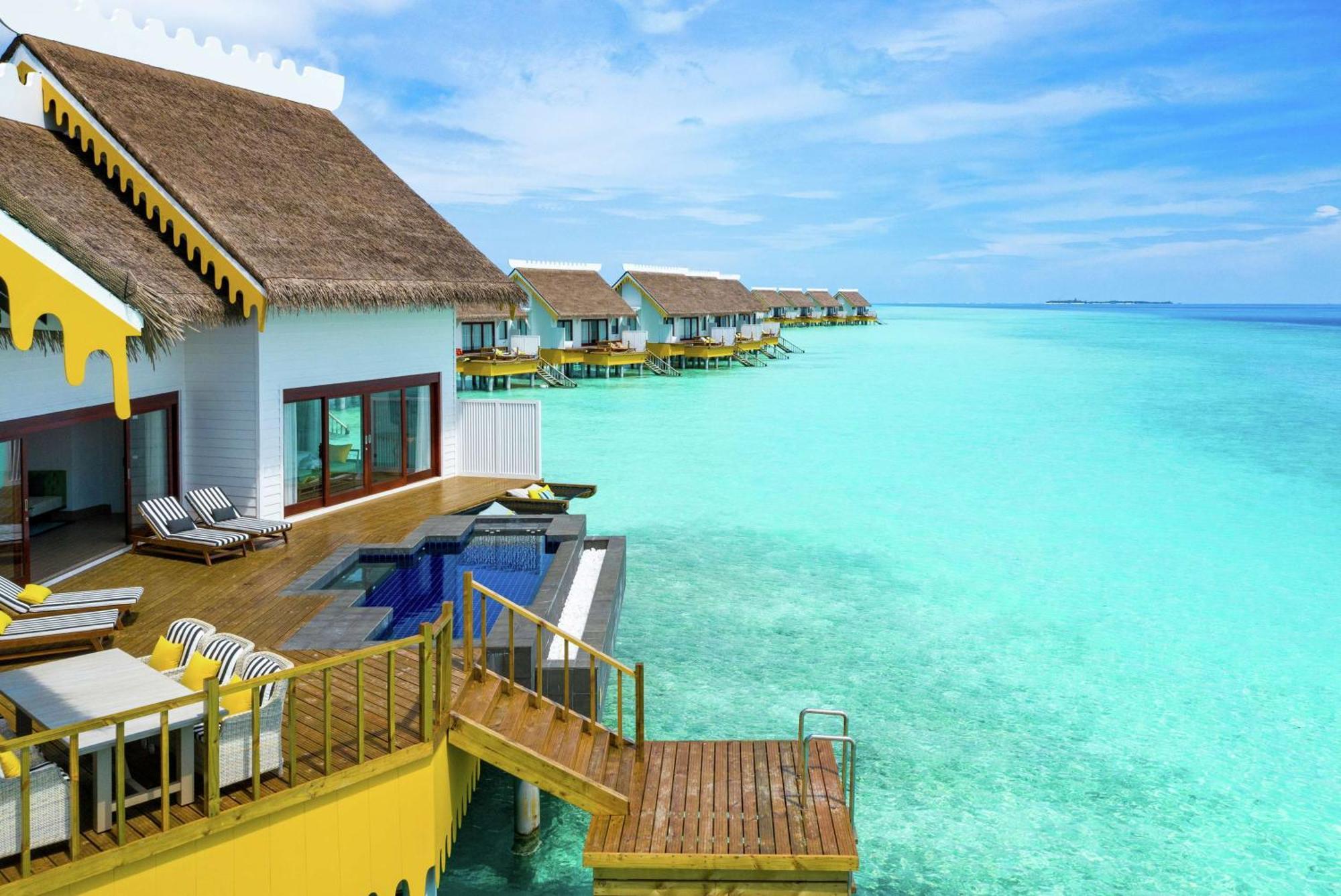 Saii Lagoon Maldives, Curio Collection By Hilton Emboodhoo Lagoon Exterior foto